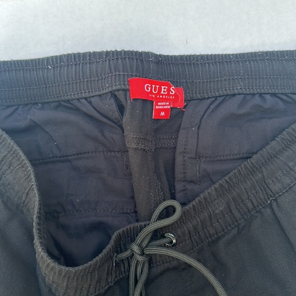 GUESS Men’s Black Joggers SZ M - Picture 5 of 6